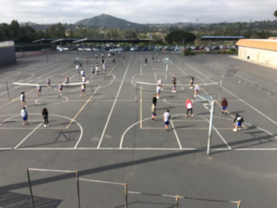 Students at San Pasqual preparing for the fitness test that takes place in the following few months.

 photo credits- Elizabeth Haros