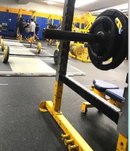 San Pasqual High Schools weight room. 
Photo credit: Briana Le