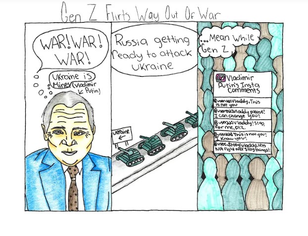 Political+Cartoon%3A+Gen+Z+Flirts+Way+Out+of+War